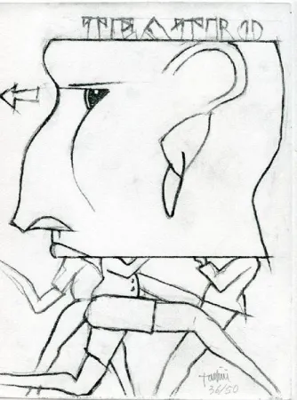 Офорт Tadini - Senza titolo