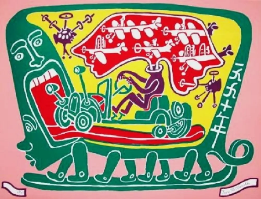 Литография Taillandier - Land 1