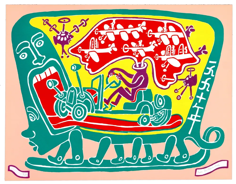 Литография Taillandier - Sans titre