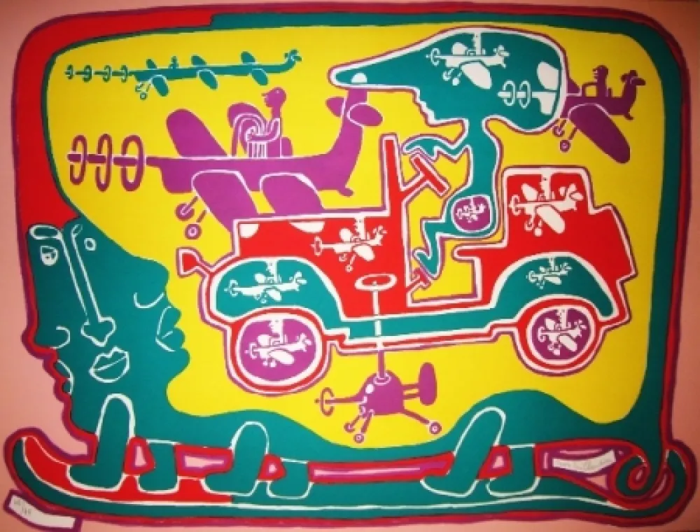 Литография Taillandier - Taillandier land