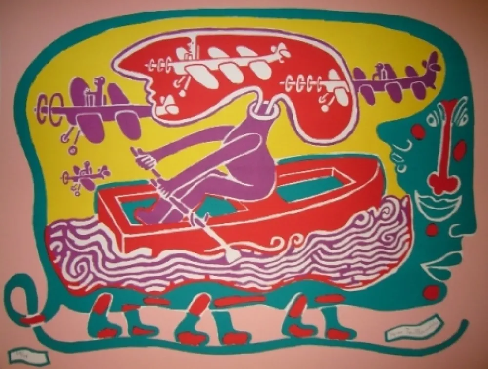 Литография Taillandier - Taillandier land