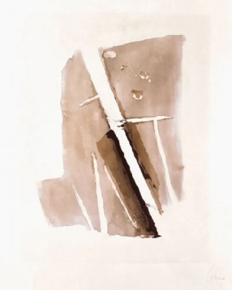 Офорт И Аквитанта Tal Coat - Ainsi du haut