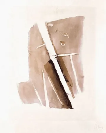 Офорт И Аквитанта Tal Coat - Ainsi du haut