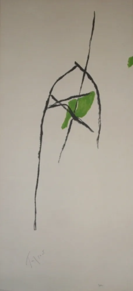 Литография Tal Coat - Avant la lettre n°133