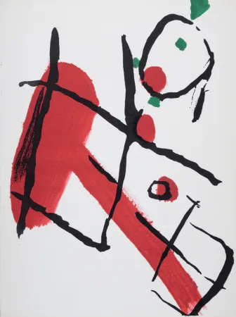 Литография Tal Coat - Composition, 1966