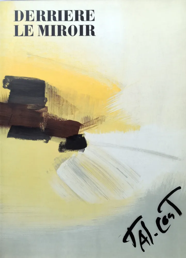 Иллюстрированная Книга Tal Coat - Derrière le Miroir n.° 114