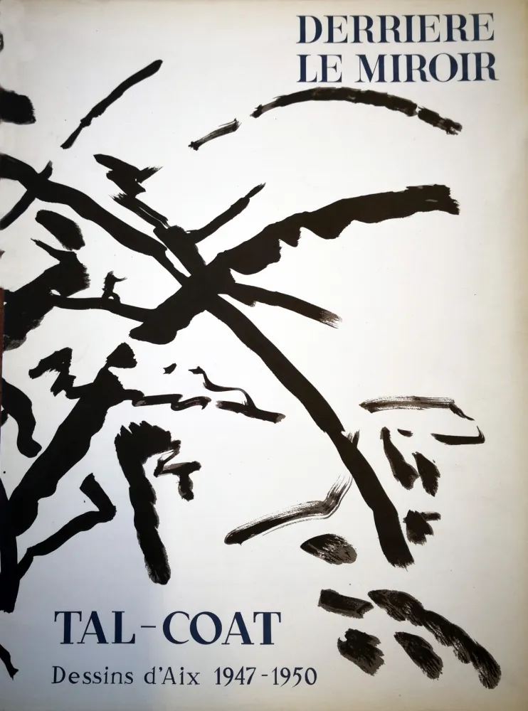 Иллюстрированная Книга Tal Coat - Derriere le Miroir n. 120