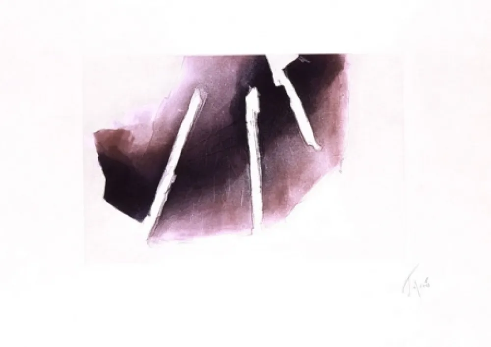 Офорт И Аквитанта Tal Coat - Et vient la nuit