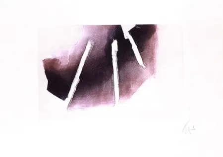 Офорт И Аквитанта Tal Coat - Et vient la nuit