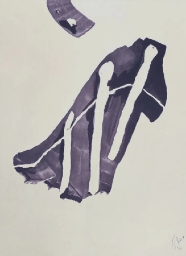 Литография Tal Coat - PENCHE