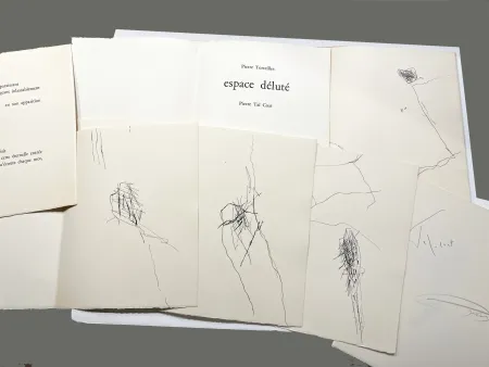 Иллюстрированная Книга Tal Coat - Pierre Torreilles : ESPACE DÉLUTÉ. 7 gravures originales de Pierre Tal Coat.