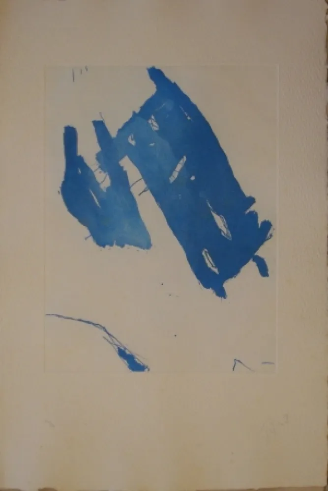 Офорт И Аквитанта Tal Coat - Planche de l'almanach