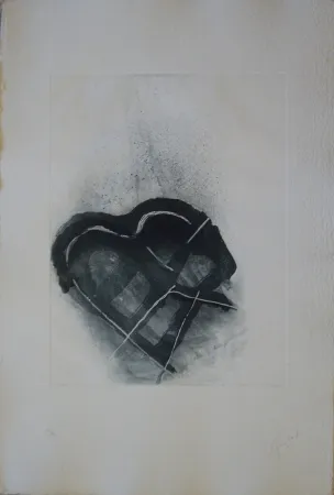 Офорт И Аквитанта Tal Coat - Planche de l'almanach