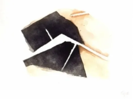 Акватинта Tal Coat - Terres abreuvées