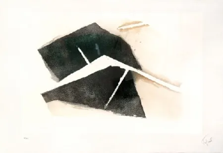 Офорт И Аквитанта Tal Coat - Terres abreuvées