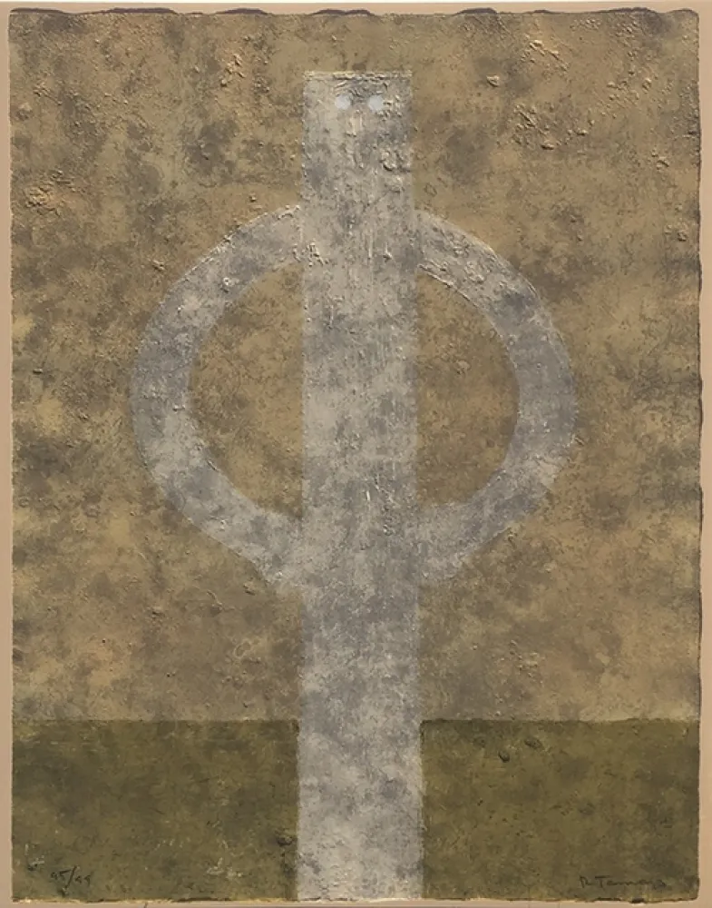 Офорт И Аквитанта Tamayo - Figura en Jarras