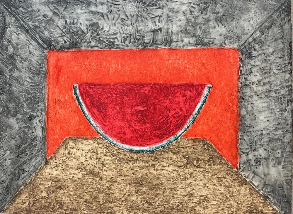 Офорт Tamayo - Interior con sandia