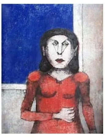 Сериграфия Tamayo - Mujer Enojada 