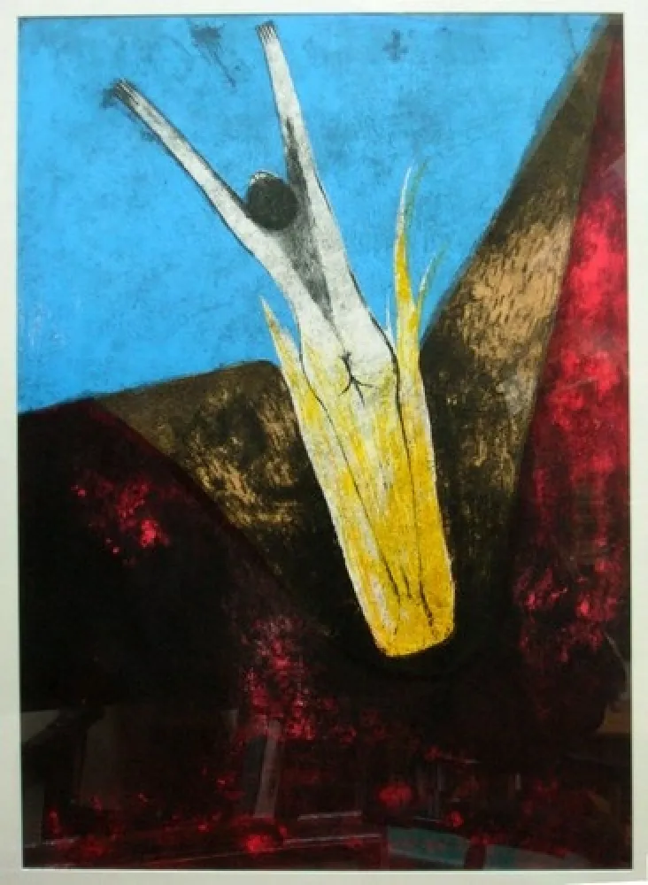 Литография Tamayo - SENZA TITOLO