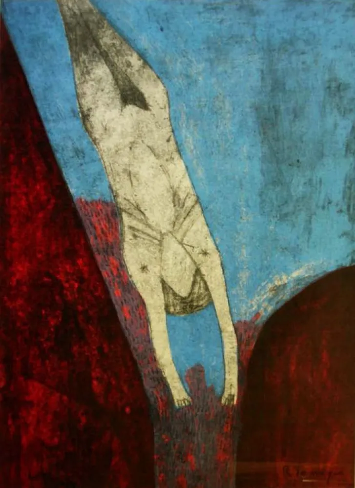 Литография Tamayo - UNTITLED (FROM LOS SIGNOS EXISTEN)