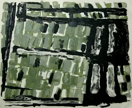 Литография Tamburi - I tetti