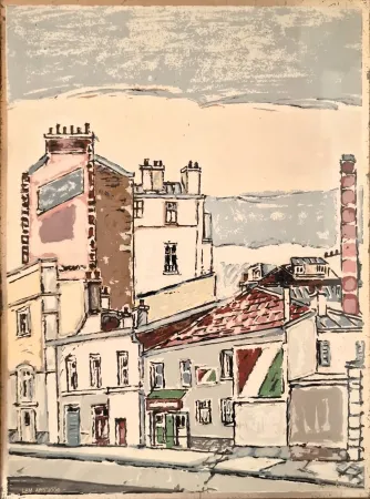 Сериграфия Tamburi - Parigi