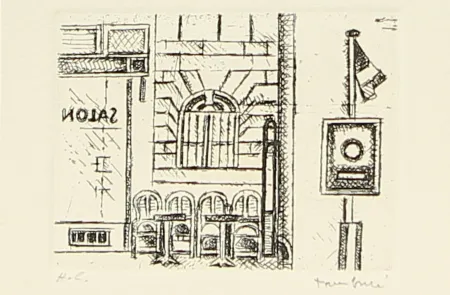 Гравюра Tamburi - SENZA TITOLO