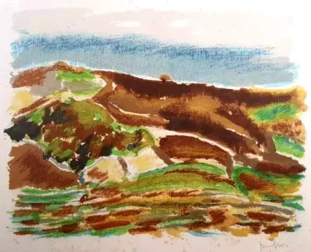 Литография Tamburi - UNTITLED