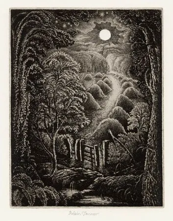Гравюра Tanner - Full Moon