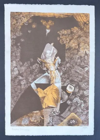 Литография Tanning - Bateau Bleau - The Grotto