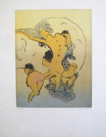 Офорт И Аквитанта Tanning - Composition 4