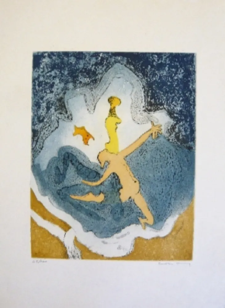 Офорт И Аквитанта Tanning - Composition 6