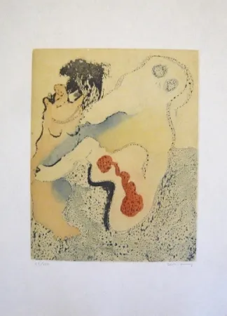 Офорт И Аквитанта Tanning - Composition 8