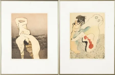 Офорт И Аквитанта Tanning - En chair et en or