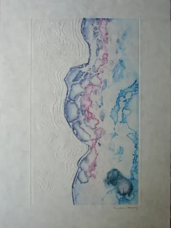 Акватинта Tanning - La marée