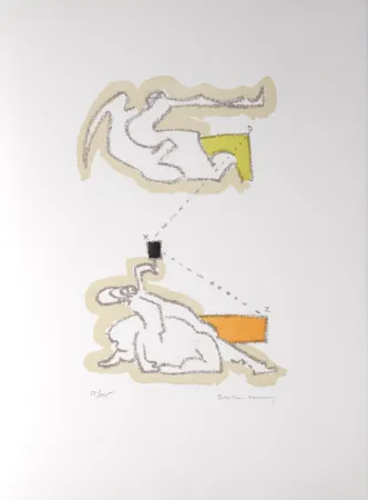 Литография Tanning - Le geste, 1978 - Hand-signed