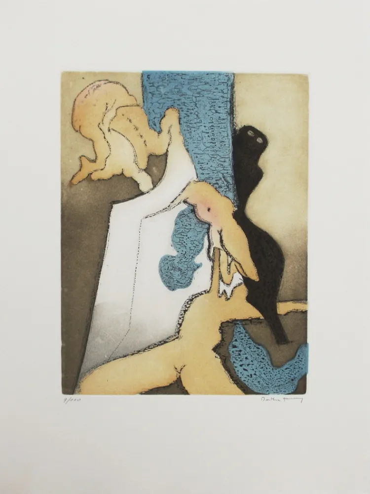 Офорт И Аквитанта Tanning - Sur le grain