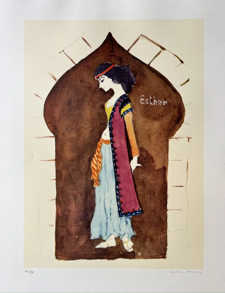 Литография Tanning - Untitled 