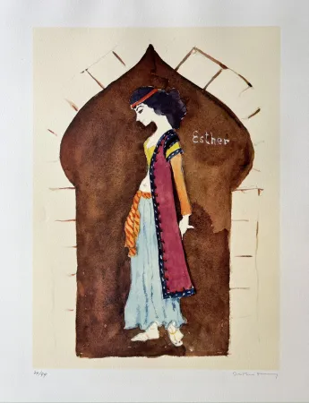 Литография Tanning - Untitled 