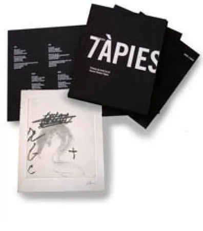 Иллюстрированная Книга Tàpies - 7 poemes a Tàpies