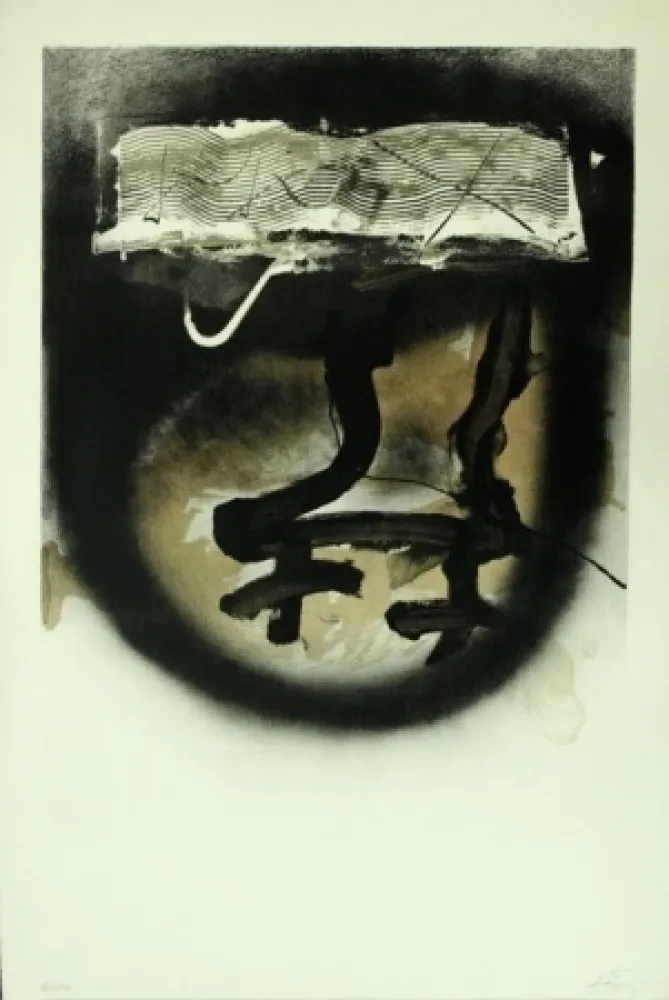 Литография Tàpies - A. L. Exposition Tàpies