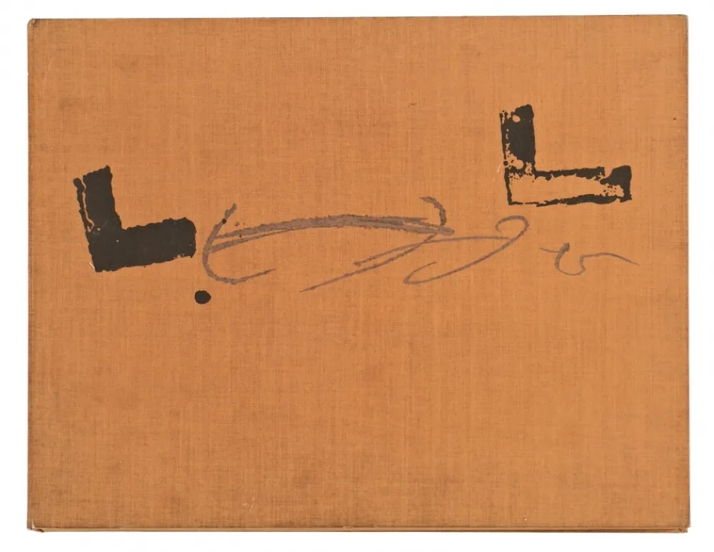 Иллюстрированная Книга Tàpies - Antoni Tàpies y Jorge Guillén Repertorio de junio