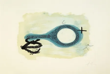 Гравюра Tàpies - Aparicions-1	