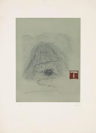 Гравюра Tàpies - Aparicions-3