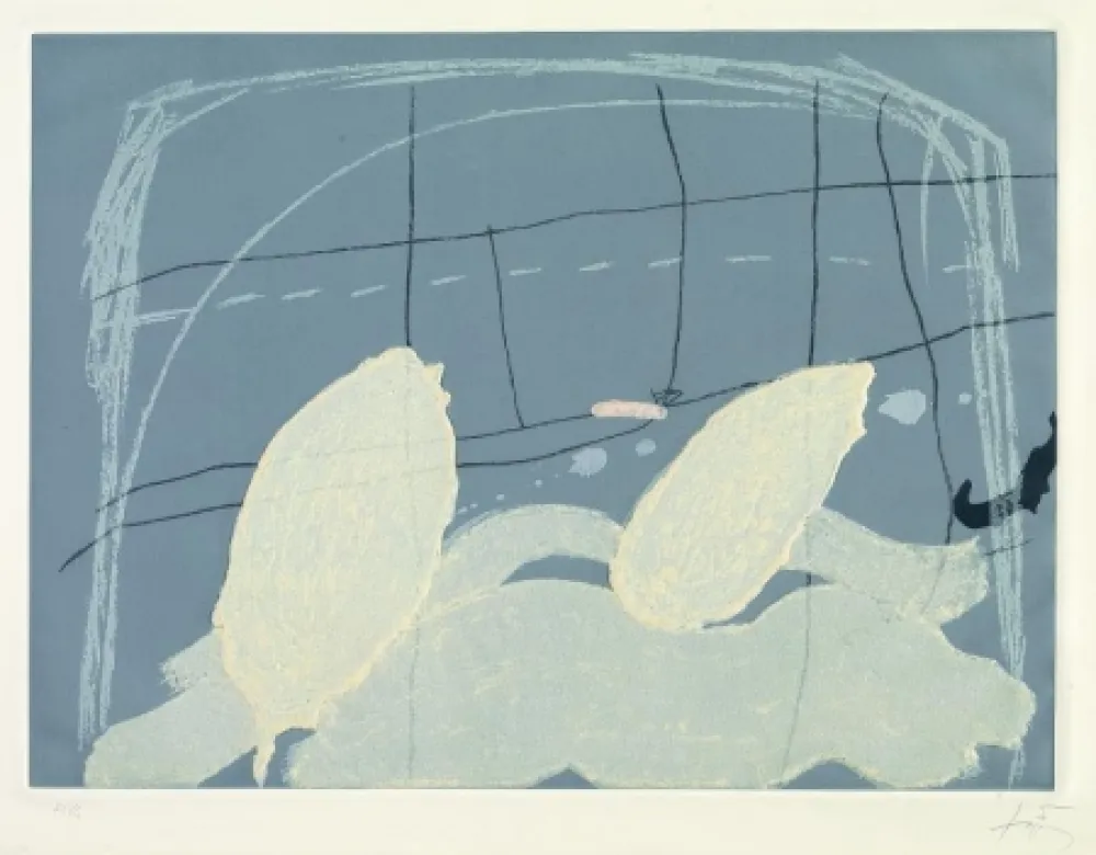 Офорт Tàpies - Aparicions 5