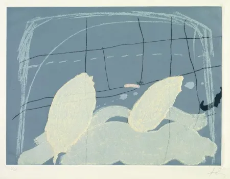 Офорт Tàpies - Aparicions 5