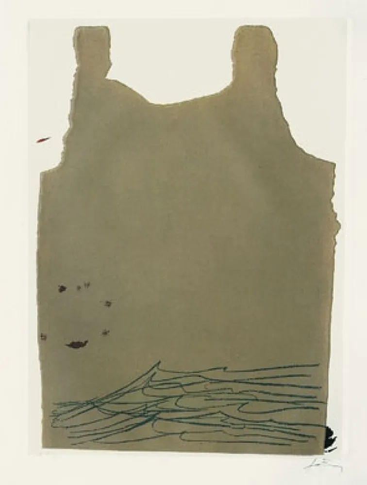 Гравюра Tàpies - Aparicions 6