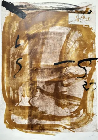 Литография Tàpies - Apparitions