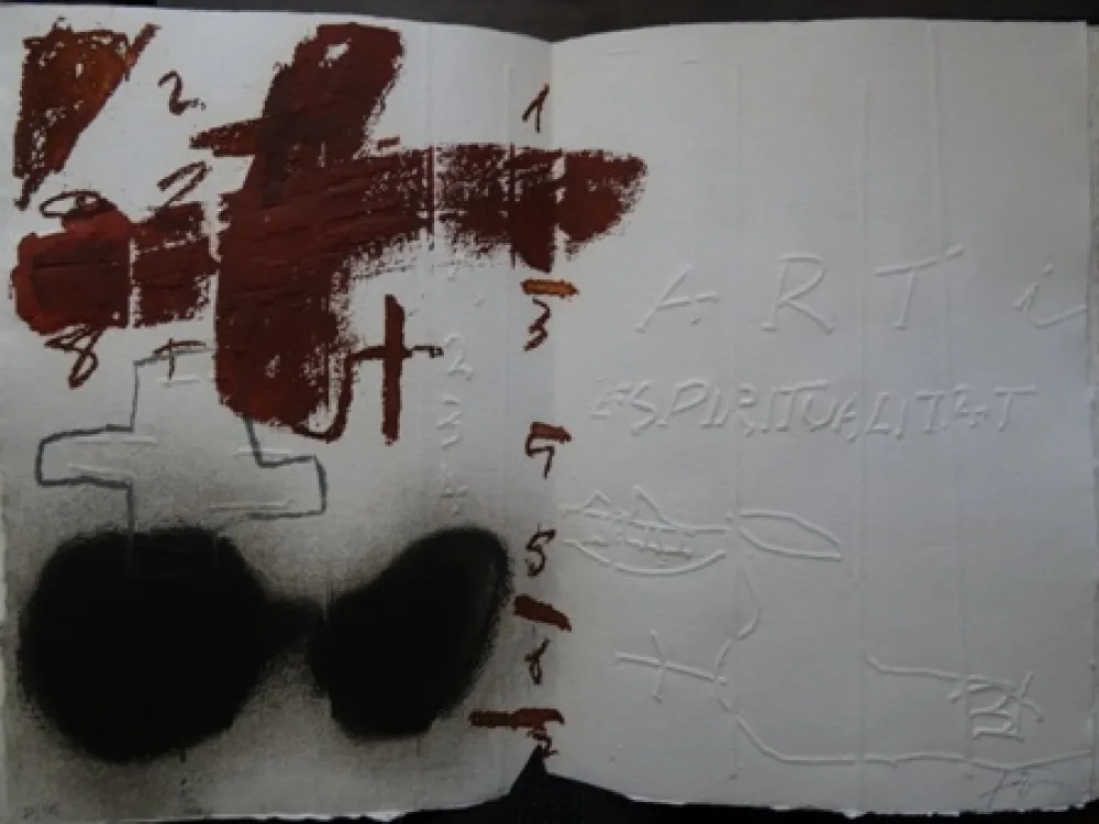 Иллюстрированная Книга Tàpies - Art i espiritualitat