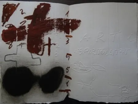 Иллюстрированная Книга Tàpies - Art i espiritualitat